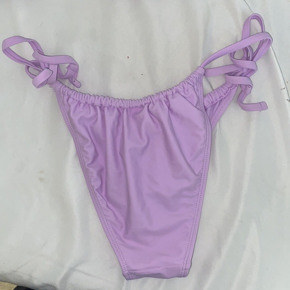 Light purple scrunch bikini - Picture 4 of 7